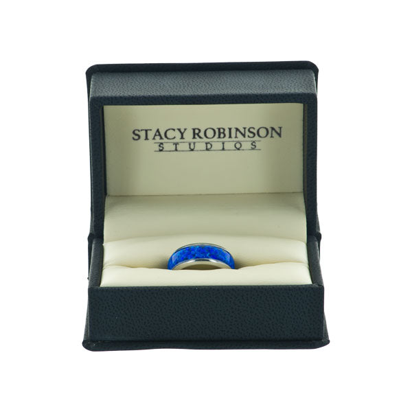Blue Opal Ring