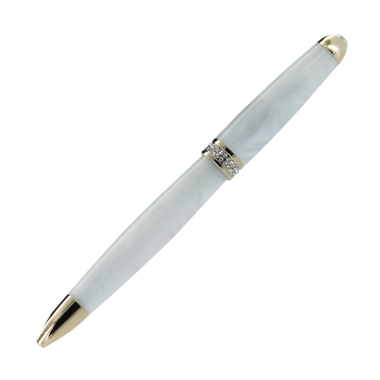 Pearl White Bling Pen