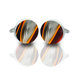 Silver Cufflinks – Lava
